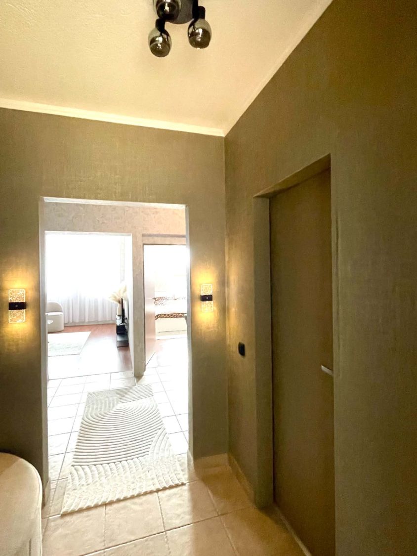 Az apartman belső folyosója